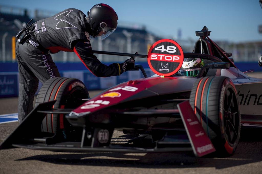Frederik Vesti havde en super god dag ved Formula E rookie test
(Foto: Mahindra Racing)